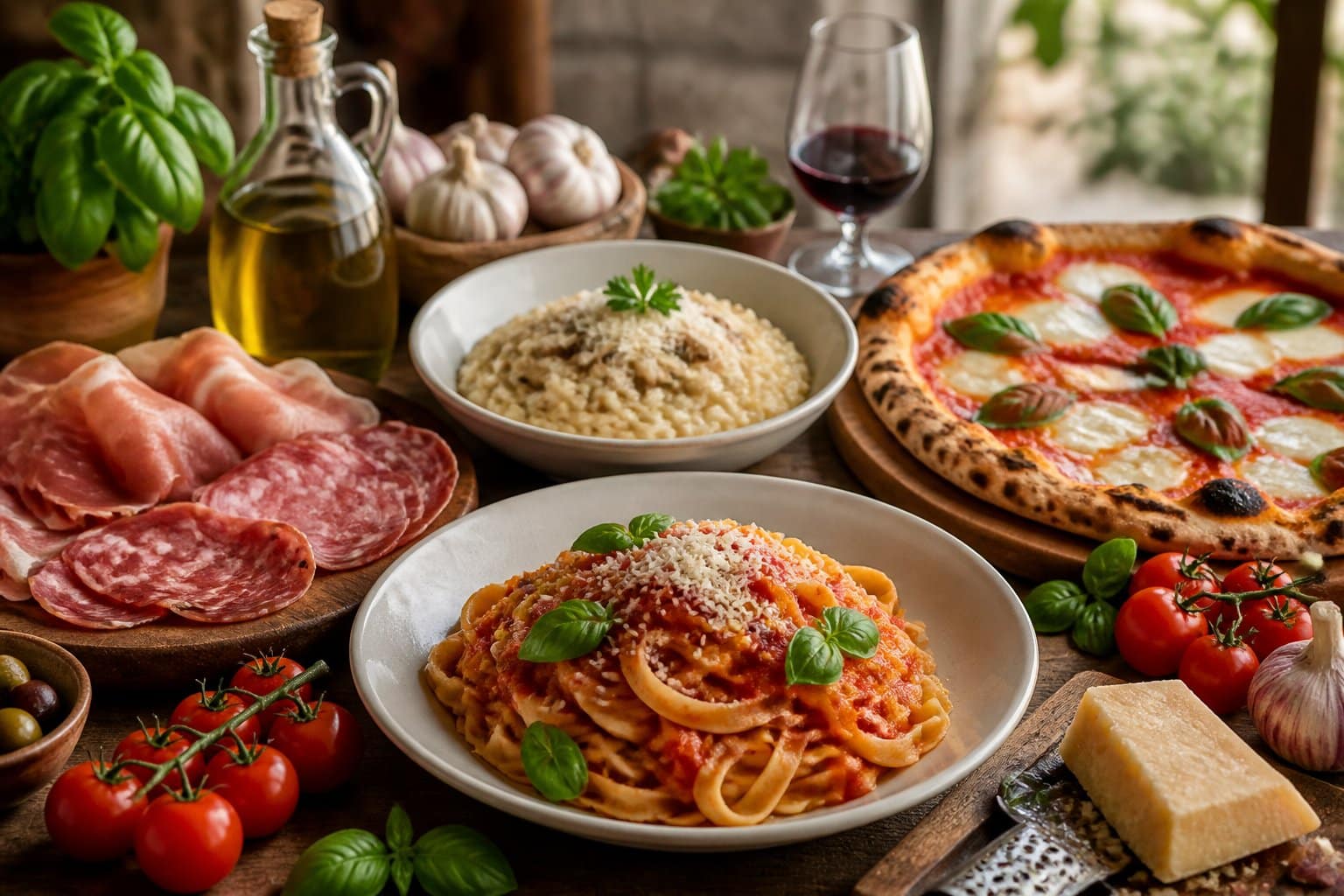 Comidas Típicas da Itália: Pratos, Sabores e Tradições Regionais